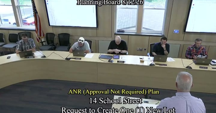 From the Planning Board